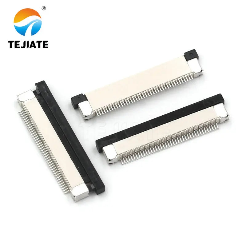 10PCS FFC/FPC Connector Flat Cable Socket 0.5MM Adapter 22/24/26/28/30/32/34/40/45/50/54/60P Down Drawer Type Plug Kit