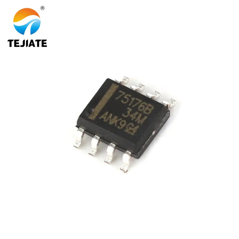 10PCS SN75176BDR 75176B SOP-8 interface chip