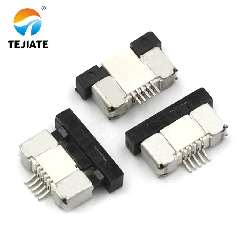 10PCS FFC/FPC Connector Flat Cable Socket 0.5MM Adapter 4/5/6/7/8/9/10/12/14/16/18/20P Down Drawer Type Plug Kit