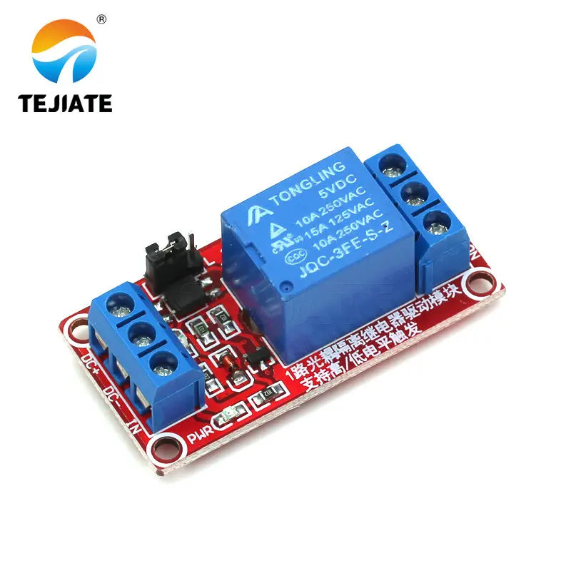 1PCS One-way 5V Relay Expansion-board Module Optocoupler Isolation Type Support For High/Low Electrical Level Triggering