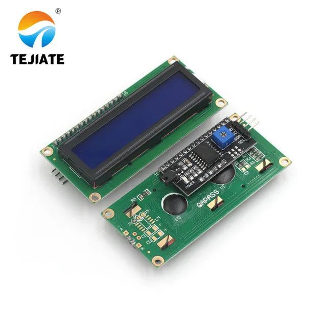 2004A 12864 1602A IIC/I2C 1602 Yellow/Blue  LCD Monitor Screen Blacklight 16x2 Character LCD Display Module 3.3V/5V