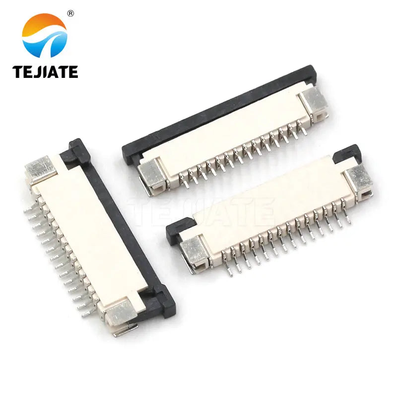 10PCS FFC/FPC Connector Flat Cable Socket 1.0MM Adapter 4/5/6/8/9/10/12/14/15P Up Drawer Type Plug Kit