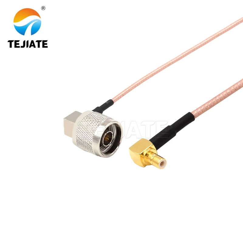 1PCS TEJIATE Adapter Cable N To SMB Type NJW Convert SMBJW 8-90CM 1M 1.5M 2M Length Connector RG316 Wire