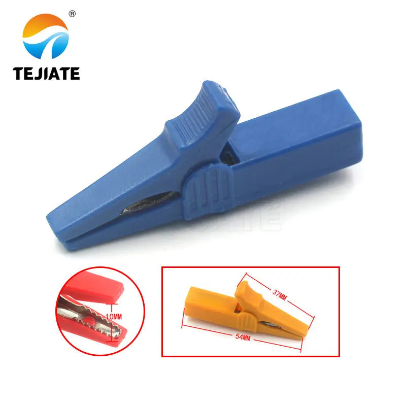 1PCS Alligator Clip Sheath Clip Small Battery Wire Power Clip Grounding Test Clip Gun Type Alligator Clip Test Line All Copper
