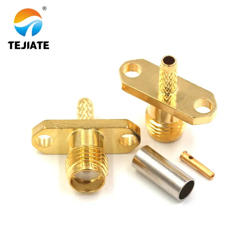 1PCS SMA RPSMA J/JW/KF/KY/KYW-1.5 Crimp Feeder Connector Power Test Adapter Match For RG316