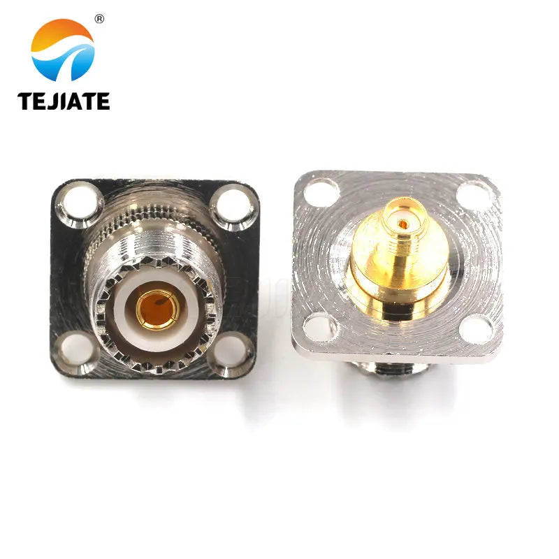 1PCS RF Adapter M Base BNC-UHF Flat Header To UHFK SMAK-UHF MINI Male/Female Header Connector