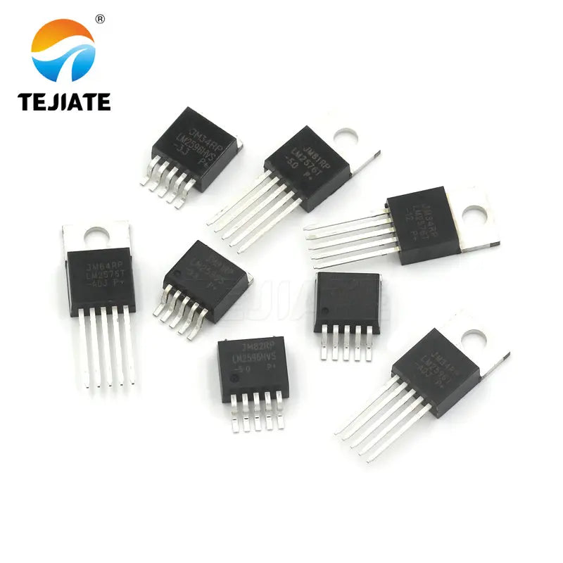 3 PCS TEJIATE Logic Chip LM2596T LM2576 LM2576S Lower Voltage Stable Voltage Power Circuit Stabilizer IC