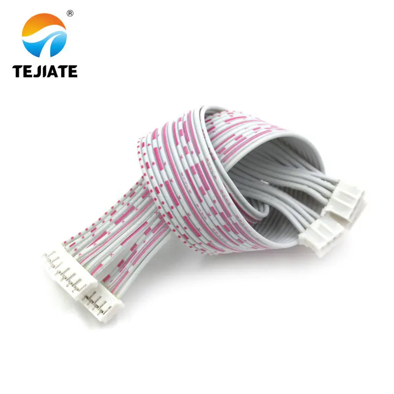 5PCS PH2.0MM Double Head Red/White Row Wire 4/8/10P 10/20/30CM Plug Connector Line
