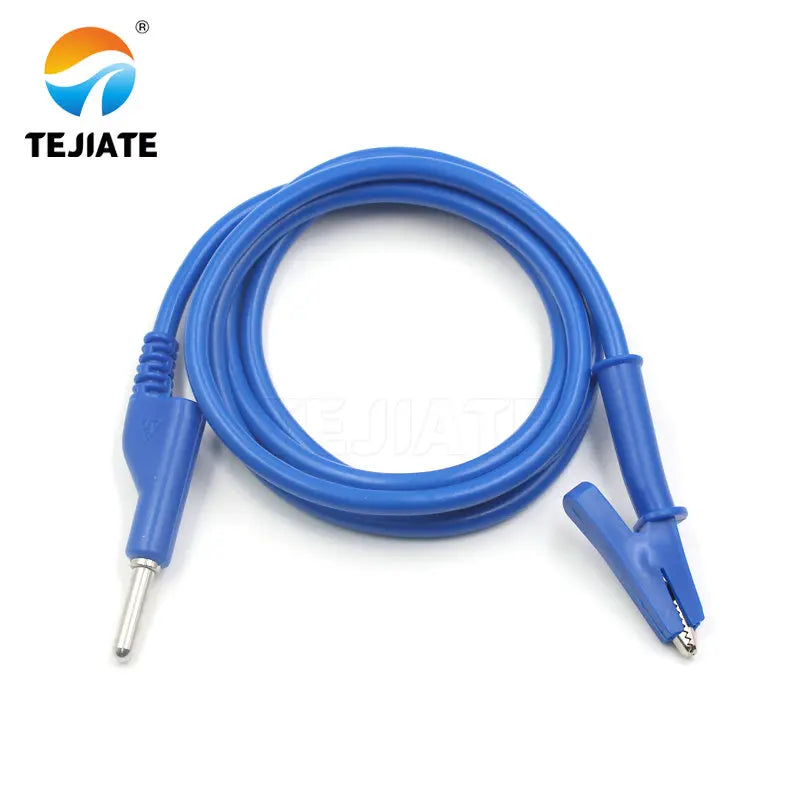 1PCS Banana Plug To Alligator Clip Power Test Line High Voltage Experimental Wire Component