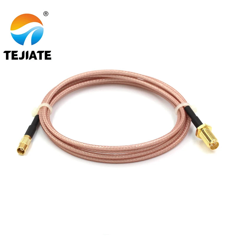 1PCS TEJIATE Adapter Cable MCX To RPSMA Type MCX-K Convert RPSMA-KY 8-90CM 1M 1.5M 2M Length Connector RG316 Wire