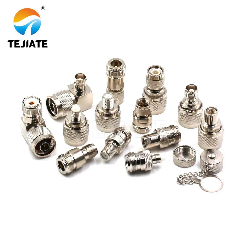 1PCS RF Coaxial N-type Adapter N to FME/TNC/F/UHF Male/female Header British System Connector All Copper Green Product