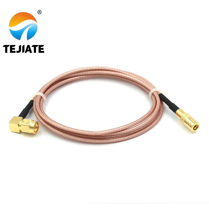 1PCS TEJIATE Adapter Cable SMB To SMA Type SMB-K Convert SMA-JW 8-90CM 1M 1.5M 2M Length Connector RG316 Wire