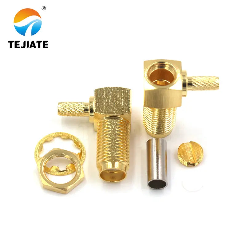 1PCS SMA RPSMA J/JW/KF/KY/KYW-1.5 Crimp Feeder Connector Power Test Adapter Match For RG316