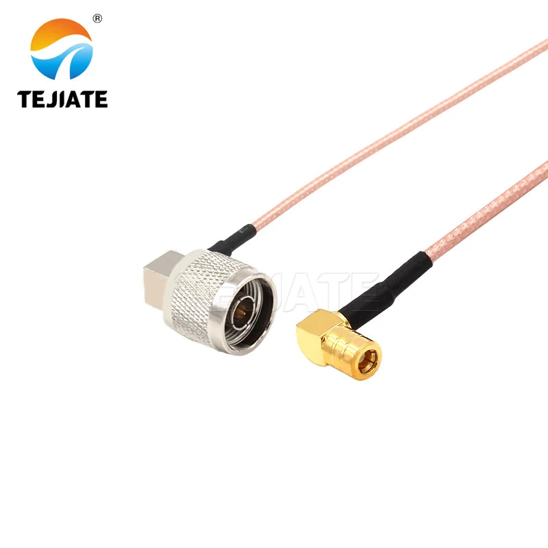 1PCS TEJIATE Adapter Cable N To SMB Type NJW Convert SMBKW 8-90CM 1M 1.5M 2M Length Connector RG316 Wire