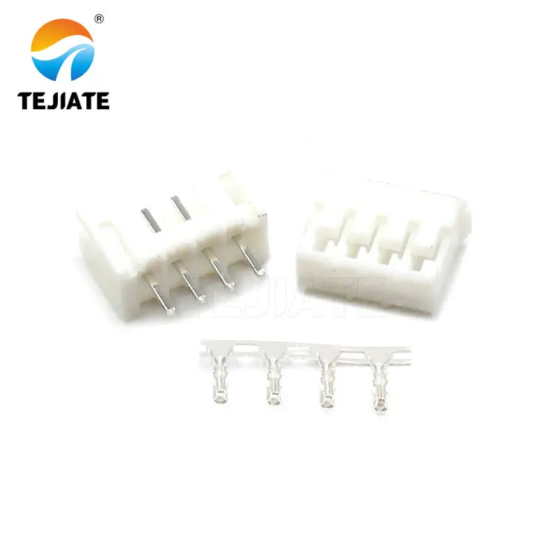 50PCS PH2.0MM Connector 2/3/4/5/6/7/8/9/10/12P Adapter Ternimal Straight Pin Base+Plug+Reed