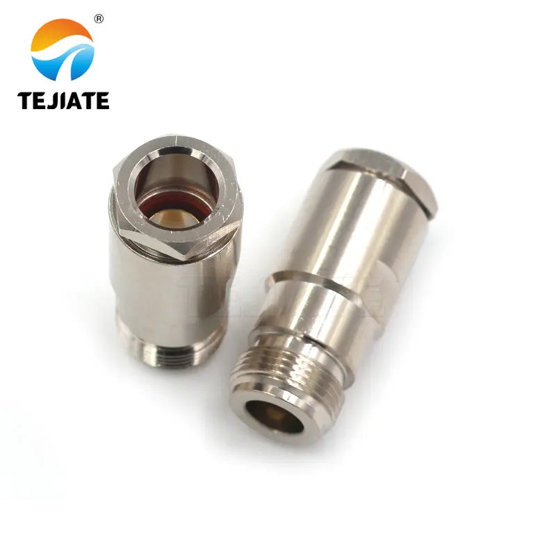 1PCS RF Connecting Header Outer Screw Inner Hole N-J-3-5-7 N-K-3-5-7 Inner Screw Inner Pin Assembled Type Adapter
