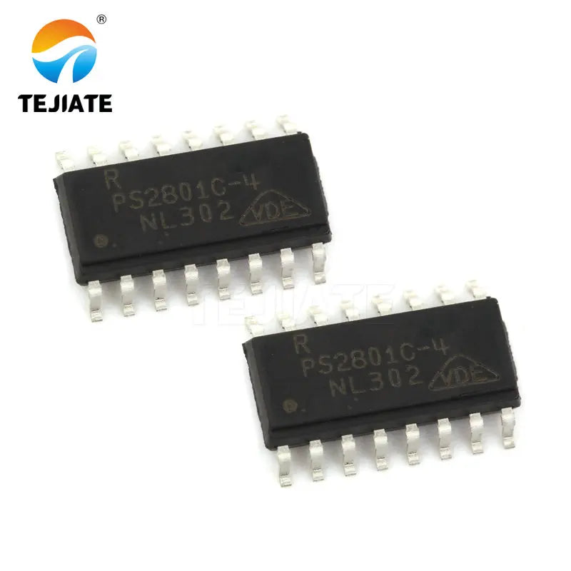 2PCS TEJIATE Optocoupler PS2801-4 SMD Photoelectric Isolator