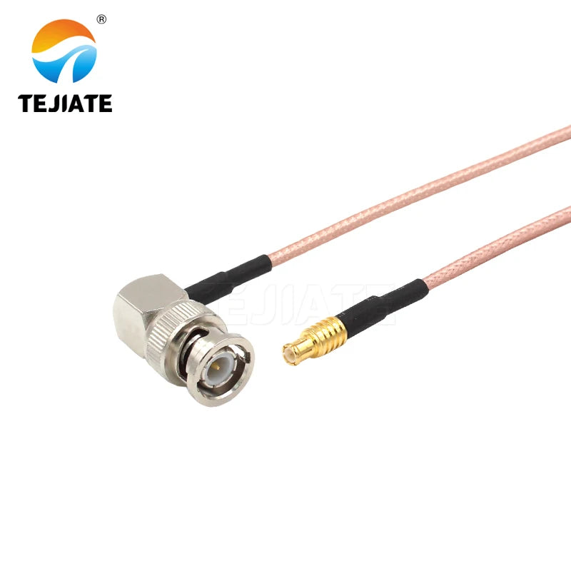 1PCS TEJIATE Adapter Cable BNC To MCX Type BNCJW Convert MCX-J 8-90CM 1M 1.5M 2M Length Connector RG316 Wire