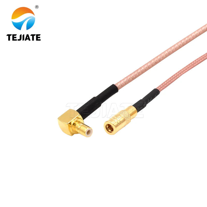 1PCS TEJIATE Adapter Cable SMB To SMB Type SMBK Convert SMBJW 8-90CM 1M 1.5M 2M Length Connector RG316 Wire