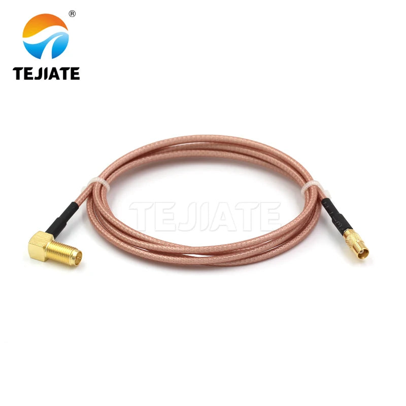 1PCS TEJIATE Adapter Cable MCX To RPSMA Type MCX-K Convert RPSMA-KW 8-90CM 1M 1.5M 2M Length Connector RG316 Wire