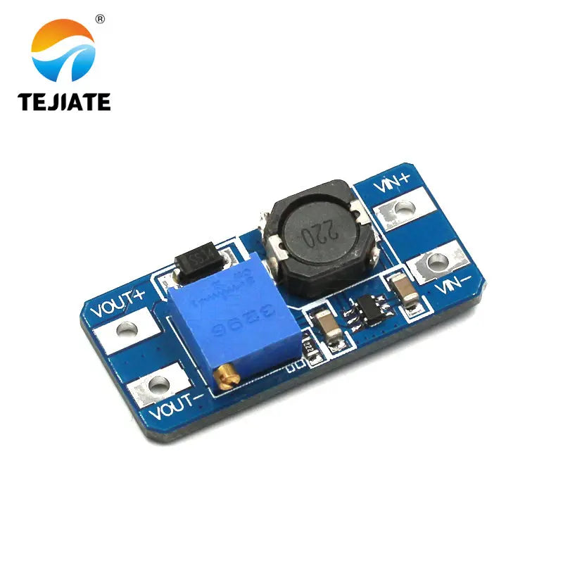 1PCS DC-DC Rise-voltage Module 2A Board Input 2-24Vl To 5/9/12 To 28V Adjustable To 2577