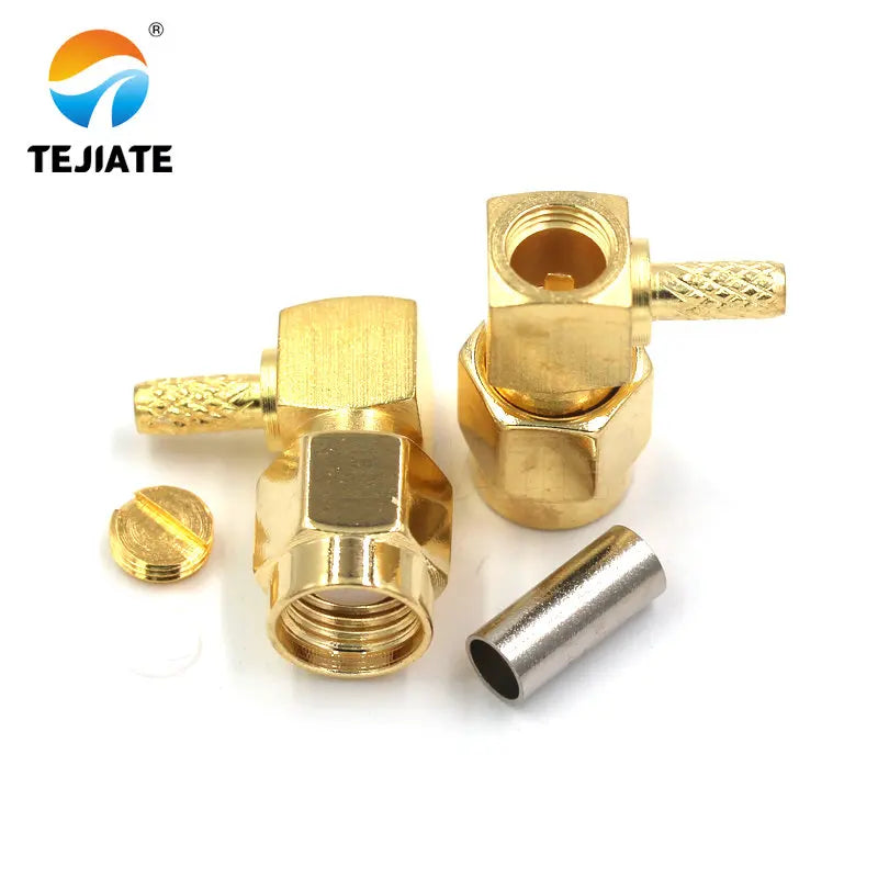 1PCS SMA RPSMA J/JW/KF/KY/KYW-1.5 Crimp Feeder Connector Power Test Adapter Match For RG316