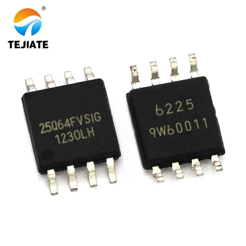 5pcs W25Q64FVSSIG W25Q64FVSIG 25Q64FVSSIG 25Q64FVSIG 25Q64FVS1G SOP8 104mhz 64MB(8*8M)Memory chip