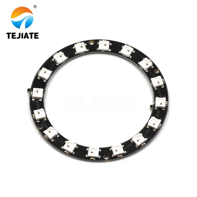 1PCS WS2812B 5050 RGB LED Built In Color Function Drive 16/24Bit Magic Light Development Board Module Lattice LED Modular Unit