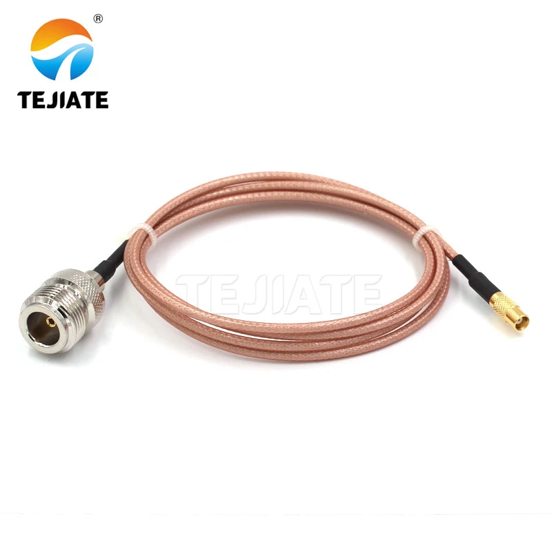 1PCS TEJIATE Adapter Cable N To MCX Type NK Convert MCXK 8-90CM 1M 1.5M 2M Length Connector RG316 Wire