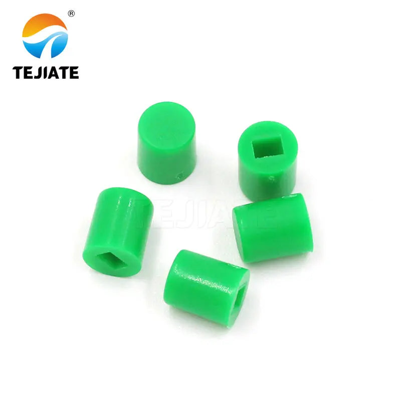 100PCS A06 6x7 Switch Key Caps Applicable To 8.5x8.5 8x8 7x7 5.8x5.8 Push-button Tact Switch Hat Blue/green/red/white/black