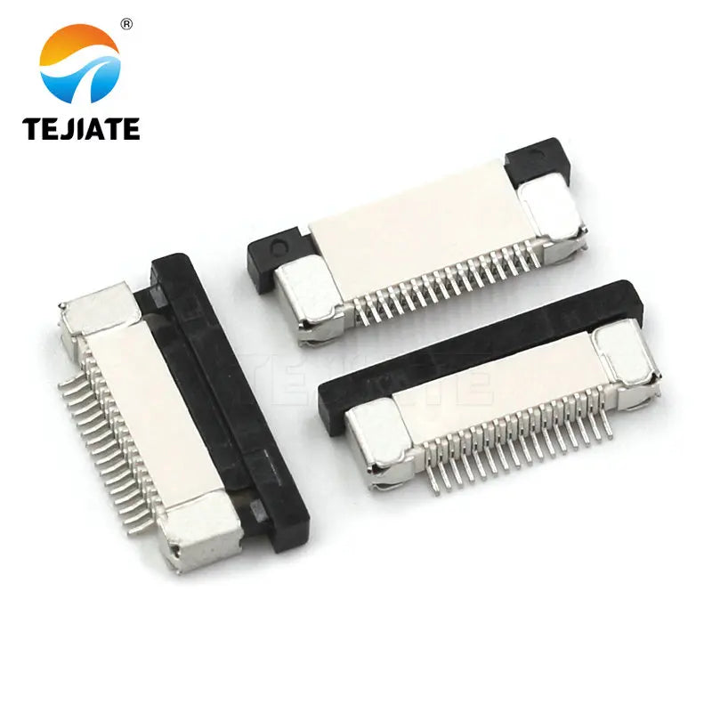 10PCS FFC/FPC Connector Flat Cable Socket 0.5MM Adapter 4/5/6/7/8/9/10/12/14/16/18/20P Down Drawer Type Plug Kit