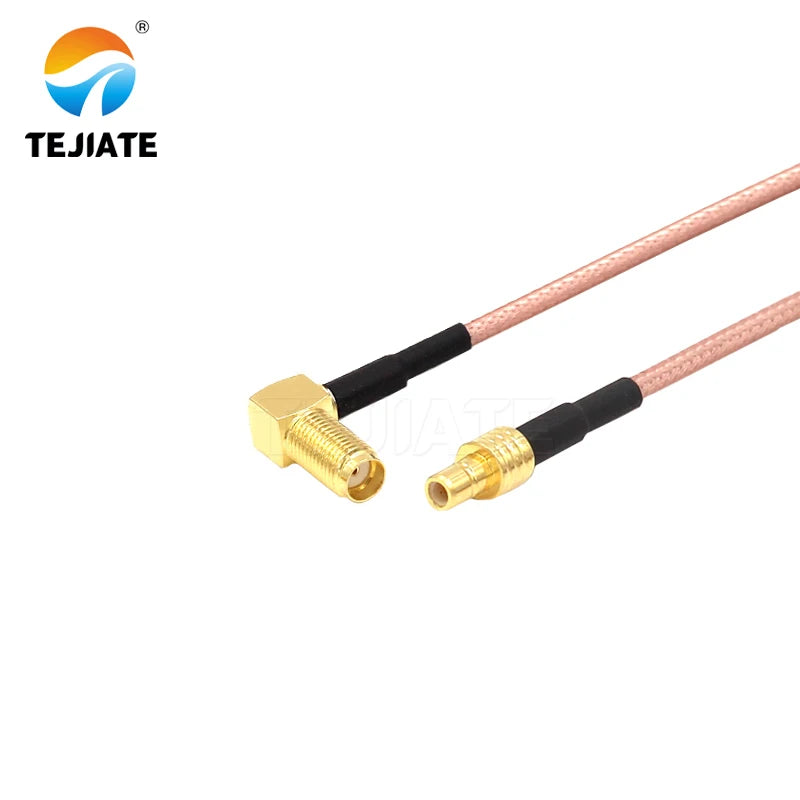 1PCS TEJIATE Adapter Cable SMB To SMA Type SMBJ Convert SMAKW 8-90CM 1M 1.5M 2M Length Connector RG316 Wire