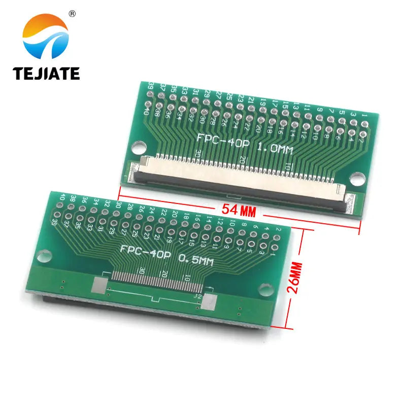 DIY FPC/FFC adapter board 1.0mm connector 6P 8P 10P 12P 20P 24P 26P 30P 34P 40PIN