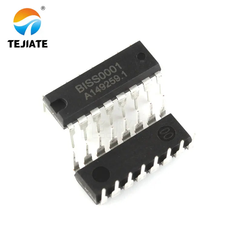 10 PCS direct insertion BISS0001 DIP16 human body induction infrared sensor signal processor chip alarm