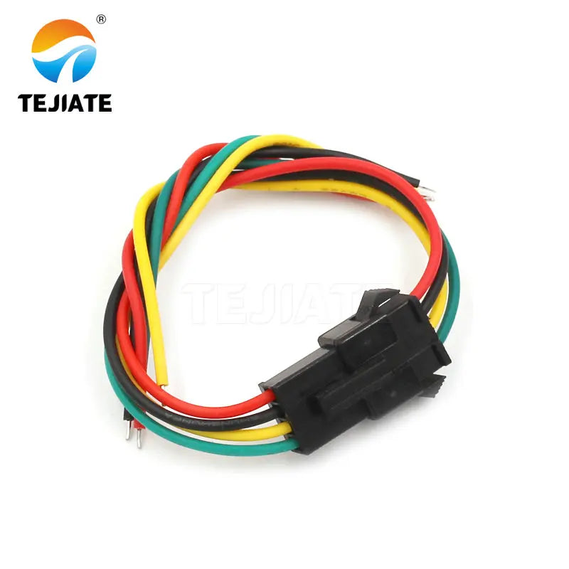 5Pair Plug-in Type SM Wire 4P Connection Wire Electronic Line 2.54MM Female/Male Header 20/30/40CM 22AWG Adapter Wires