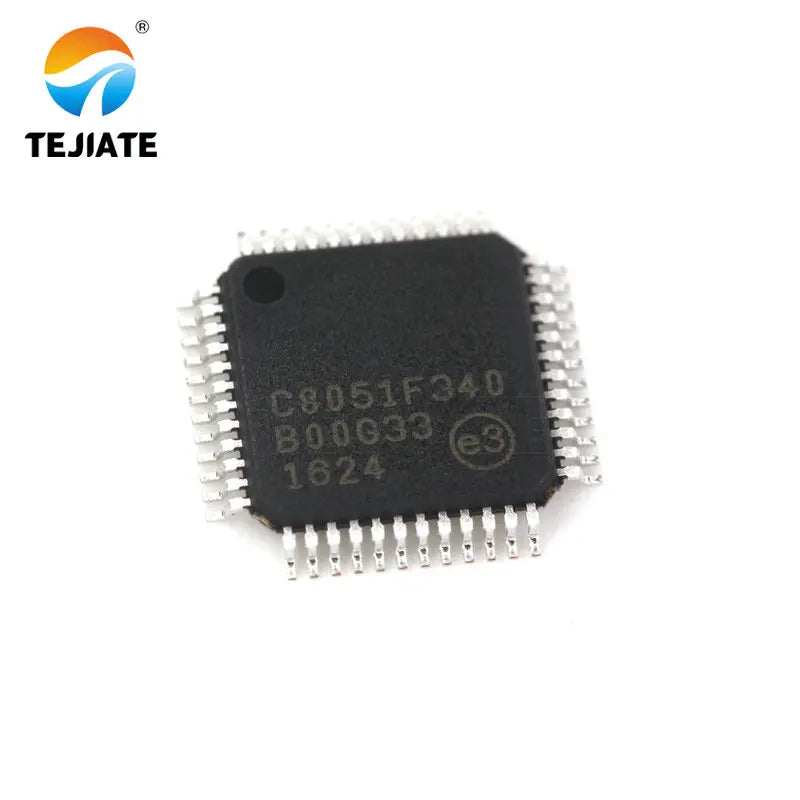 1PCS C8051F340 C8051F340-GQR  Microcontroller Chip TQFP-48