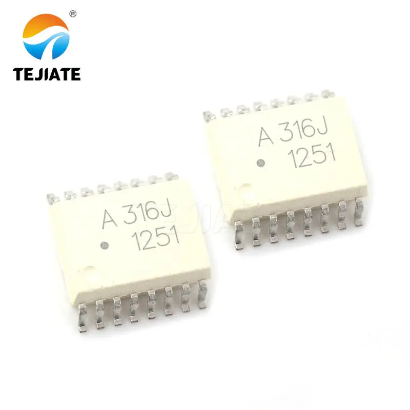 5pcs/lot A316J HCPL-316J HCPL316J HP316J SOP16 In Stock