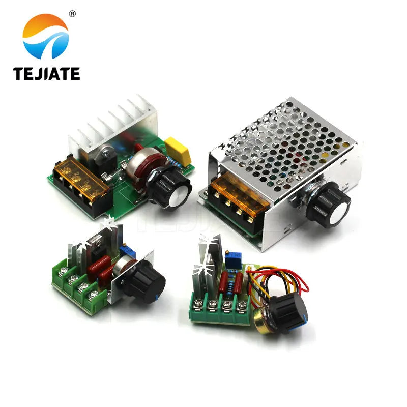 1PCS 2000W Controllable-silicon Speed Regulator 4000W Motor 220V High Power Electronic Voltage/Light/Temperature Adjust Module
