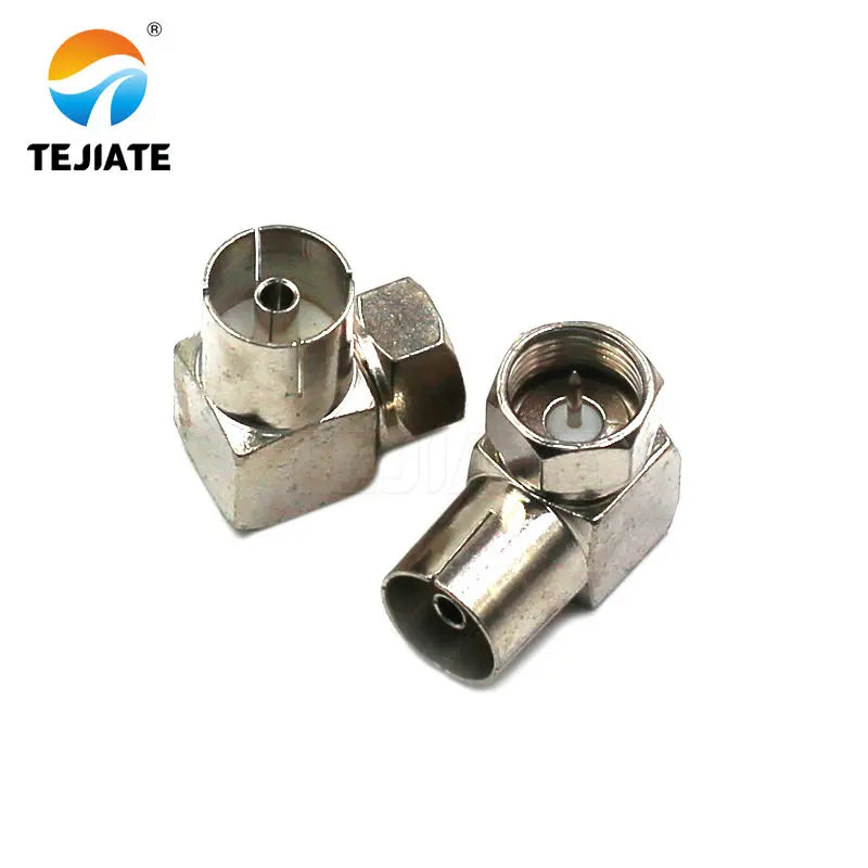 5PCS CATV Adapter F Male/Female Header To F/TV Male/Female Header British System RF TV Set Top Box  Connector