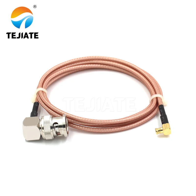 1PCS TEJIATE Adapter Cable BNC To MCX Type BNCJW Convert MCX-JW 8-90CM 1M 1.5M 2M Length Connector RG316 Wire
