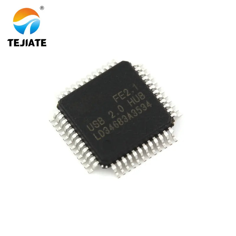1PCS FE2.1 USB2.0 High Speed Seven Port Hub Controller Patch LQFP48