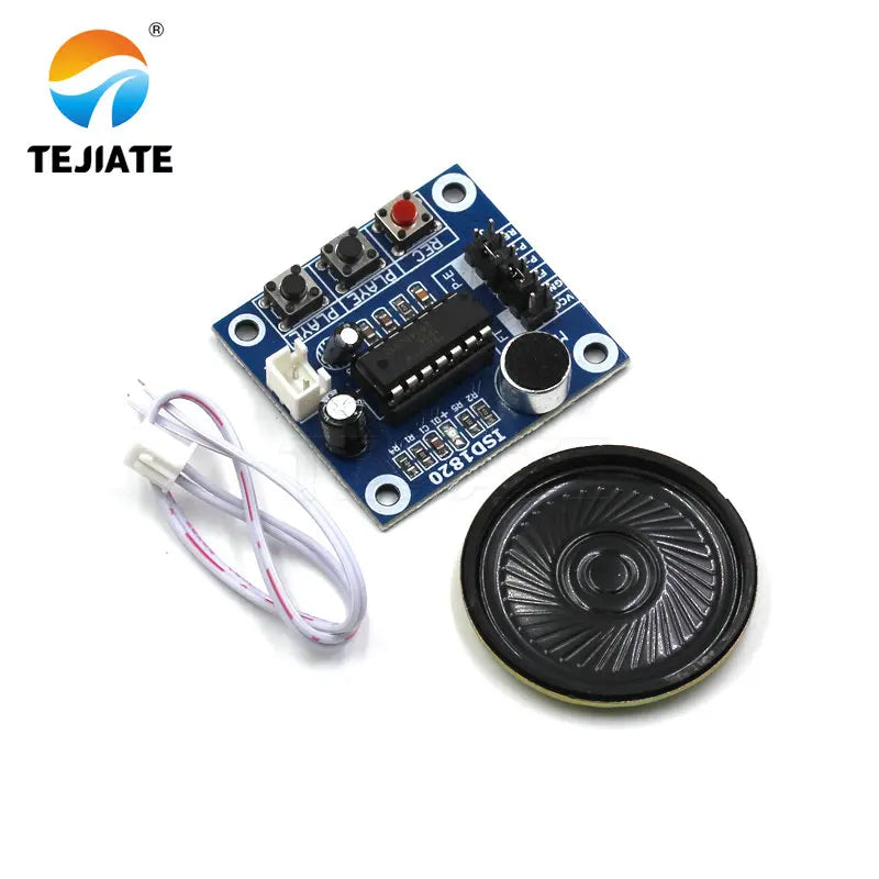 1PCS ISD1820 Voice Recording Module Playing Modular Device With Microphone 0.5W Loudspeaker Unit