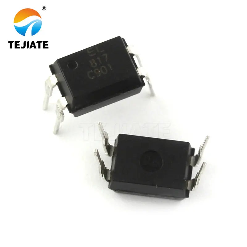 10PCS TEJIATE Optocoupler 817 Serial PC817B PC817C EL817C SOP4 DIP4 Optical Isolator SMD Directly Insert Type