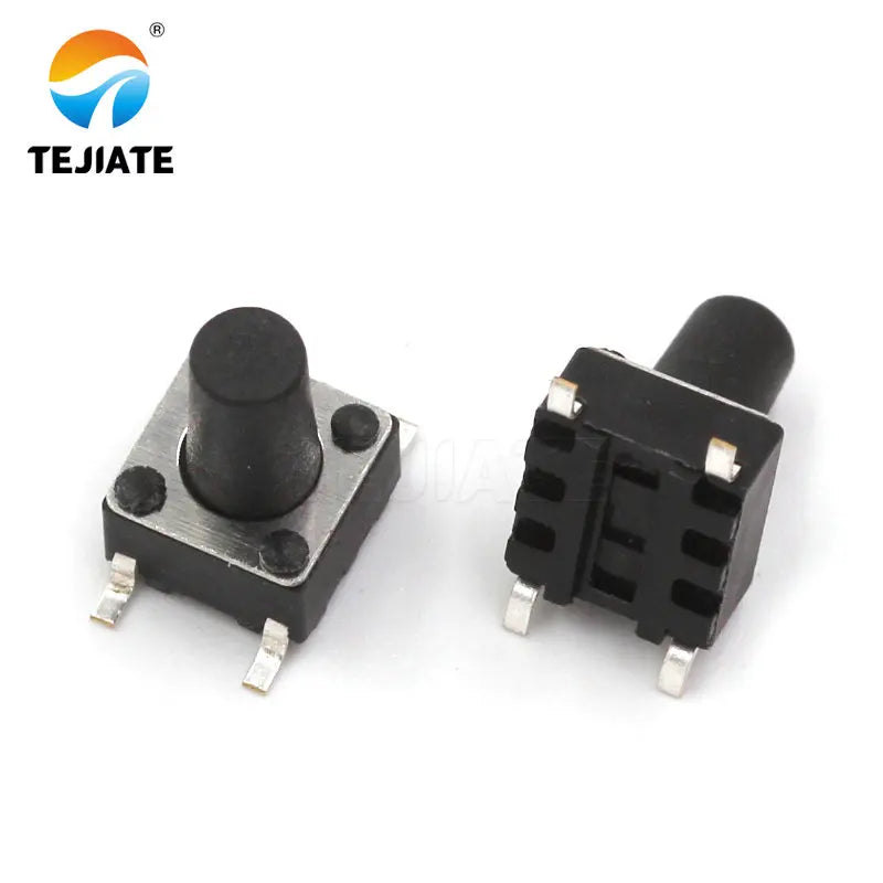 100PCS Patch DIP Microswitch Tact Switch Press Button Switch Key Switch 6*6*4.3/4.5/5/6/7/8/9/10/11/12/13/14MM 4 legs