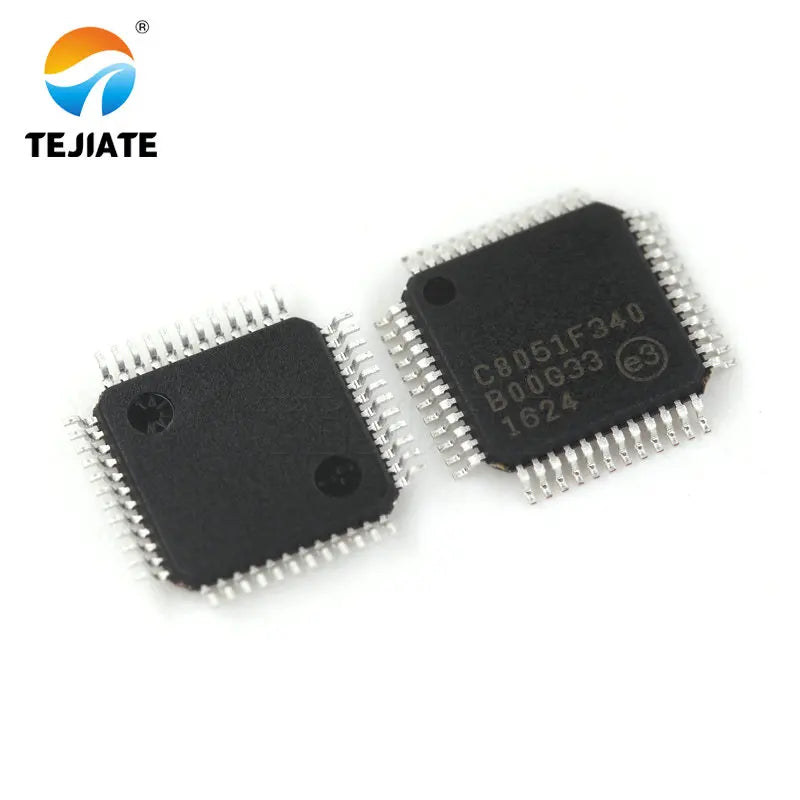 1PCS C8051F340 C8051F340-GQR  Microcontroller Chip TQFP-48