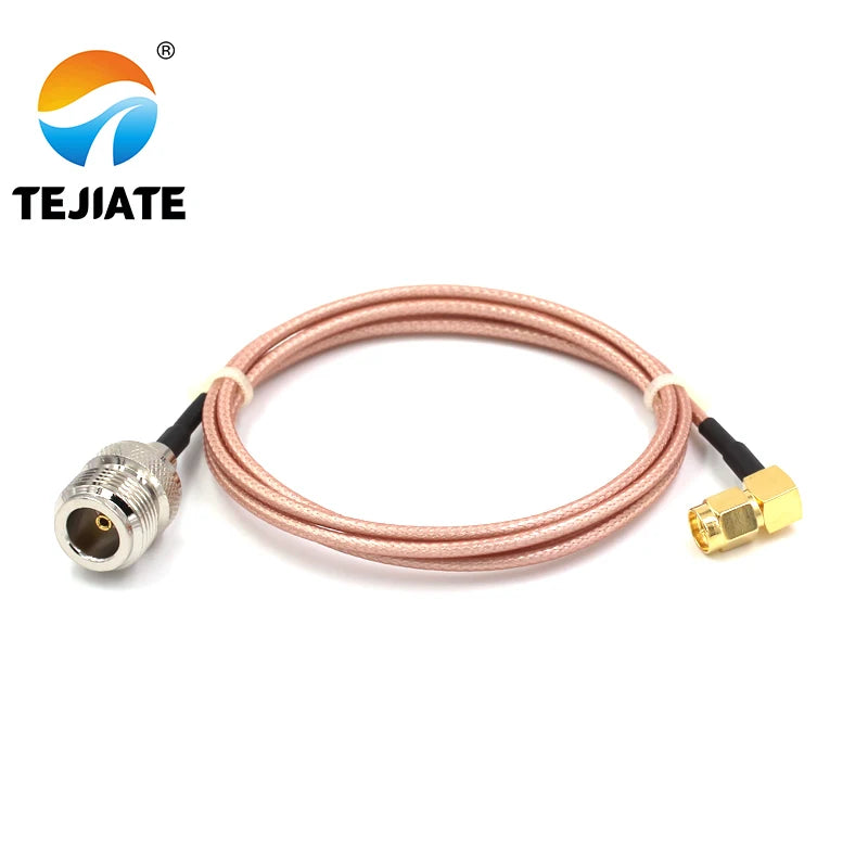 1PCS TEJIATE Adapter Cable BNC To SMA Type N-K Convert SMA-JW 8-90CM 1M 1.5M 2M Length Connector RG316 Wire