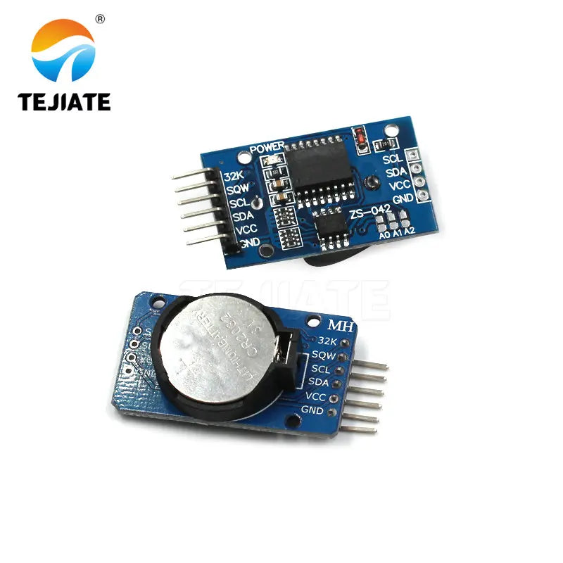 1PCS DS1302 DS3231 IIC Real Time Clock Memory Module CR2032 Mini Precision Timer With Battery For Arduino Long-acting