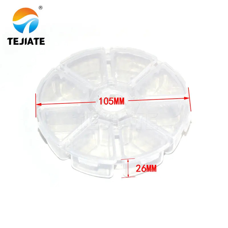 8/10/15/24 Grids Tools Packaging Box Portable Practical Electronic Components Storage box / Part box / Tool box /