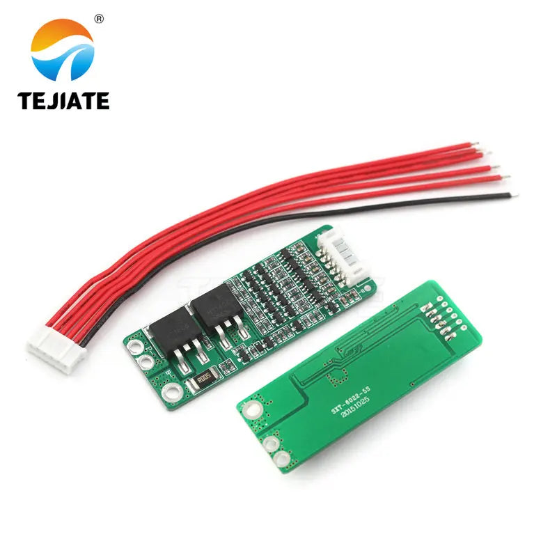 5S 15A Li-ion Lithium Battery BMS 18650 Charger Protection Board 18V 21V Cell Protection Circuit