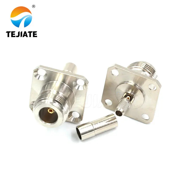 1PCS N Type Adapter J-K-JW-KY-KF 1.5/3/5/7MM Opening Type Male/Female Header Connector Match For RG58/142/174/316 All Copper